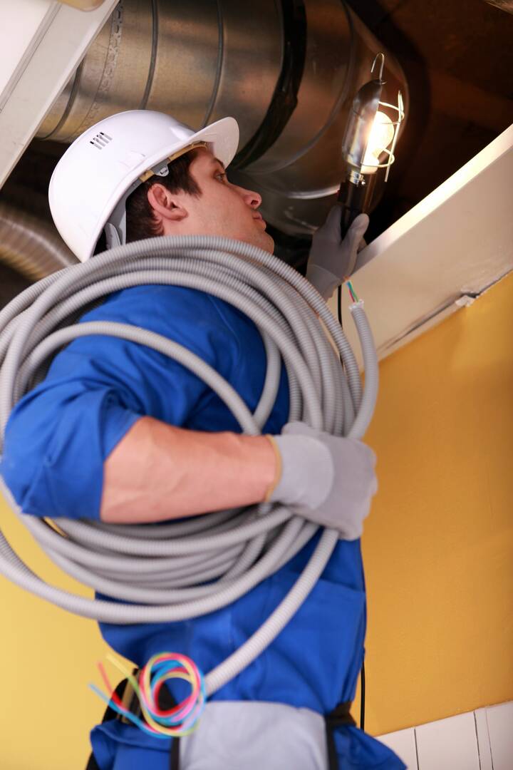 John E Mc Leod Electrical Contracting logo